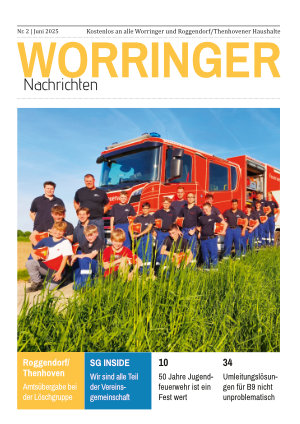 Worringer Nachrichten, Ausgabe 02/2025