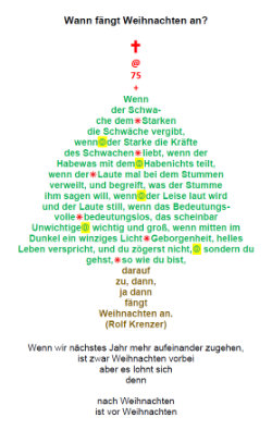 Weihnachtsgruß