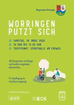 Worringen putzt sich