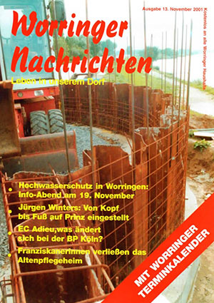 Worringer Nachrichten, Ausgabe 3-2001