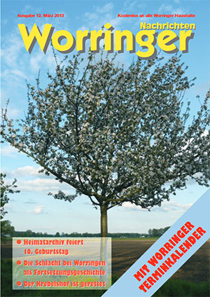 Worringer Nachrichten, Ausgabe 1-2013