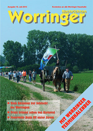 Worringer Nachrichten, Ausgabe 2-2013