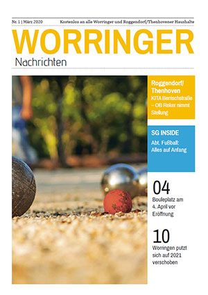 Worringer Nachrichten, Ausgabe 01/2020