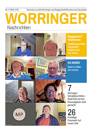 Worringer Nachrichten, Ausgabe 01/2021