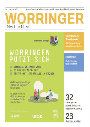 Worringer Nachrichten, Ausgabe 01/2022