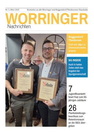 Worringer Nachrichten, Ausgabe 01/2025