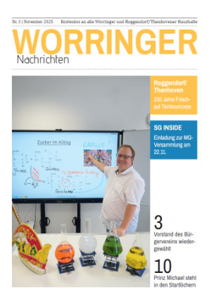 Worringer Nachrichten, Ausgabe 03/2025
